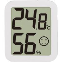 ■シンワ デジタル温湿度計 環境チェッカー ホワイト 73247 1台 | ものづくりのがんばり屋ヤフー店