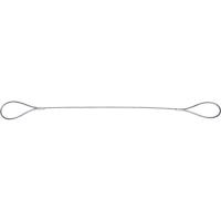 ＴＲＵＳＣＯ ワイヤーロープスリング Ａタイプ アルミロック ６ｍｍＸ１．５ｍ TWAL-6S1.5 1本 | ものづくりのがんばり屋ヤフー店