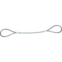 ＴＲＵＳＣＯ ワイヤーロープスリング Ａタイプ アルミロック １２ｍｍＸ２．５ｍ TWAL-12S2.5 1本 | ものづくりのがんばり屋ヤフー店