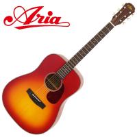 ARIA Aria-111 MTCS (Cherry Sunburst, Matt)/スプルース＆サペリに、艶消し仕上げのドレッドノート、アコースティックギター | G&G MUSIC HOTLINE