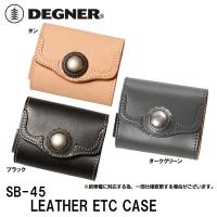 デグナー SB-45 レザーETCケース DEGNER SB45 LEATHER ETC CASE 本革 | Garage R30