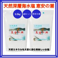 恵安の潮 2.2kg 2個セット 天然ミネラルを豊富に含むお塩　 | ガーデンスクエア