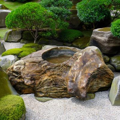 【引き取り限定】天然石　テーブル　イス　和風　日本庭園　庭石　ガーデニング 楽天市場】天然石6人掛けテーブルセットイス6個付き和風庭園に