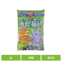 キャット 猫 猫砂 トイレ 衛生 木 消臭 燃える 流せる ひのき トイレに流せる木製猫砂 6L TN-MN6 常陸化工 株式会社 | DENDEN Yahoo!店