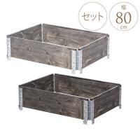 木製 仕切り 柵 畑 ガーデニング 畑 花壇フェンス 簡単 設置 花壇 土留め 板 畑を作ろう ウッドパレット キット 1 80cm Mpg 3691 ガーデン用品屋さん 通販 Yahoo ショッピング