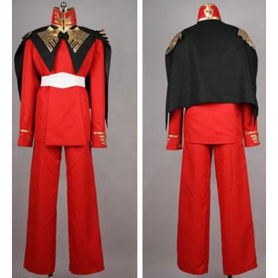 ジークアクス シロウズ シャア・アズナブル コスプレ 衣装 ウィッグ