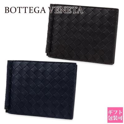 BOTTEGA VENETA メンズ二つ折り財布（小銭入れの有無：小銭入れ付き