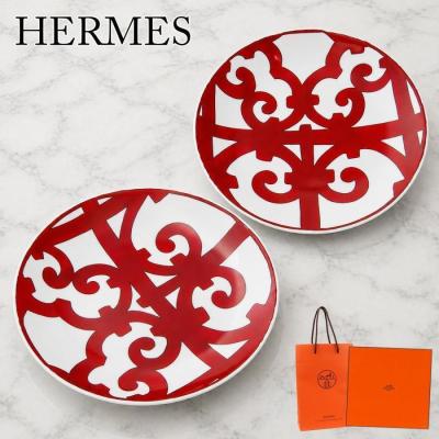 エルメス プレート 17cm 2枚セット HERMES パンプレート