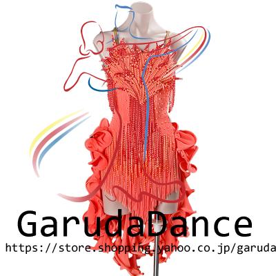 社交ダンス衣装 ラテン（色：オレンジ系）のおすすめ人気商品一覧 通販