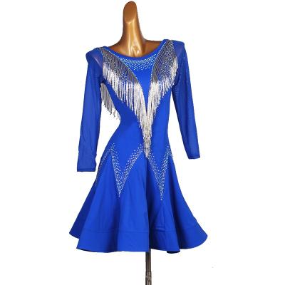 社交ダンス ラテンドレス ブルーの商品一覧 通販 - Yahoo!ショッピング