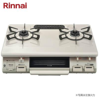 リンナイ ガステーブル（コンロ、ヒーター機能：空焼き防止）｜ガス