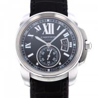 カルティエ Cartier カリブル ドゥ W7100041 ブラック文字盤 中古 腕時計 メンズ | ジェムキャッスルゆきざき