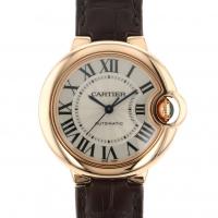 カルティエ Cartier バロンブルー 33mm W6920097 シルバー文字盤 新品 腕時計 レディース | ジェムキャッスルゆきざき