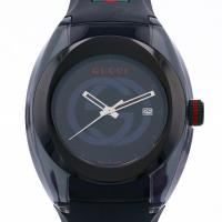 グッチ GUCCI シンク YA137107A ブラック文字盤 新品 腕時計 メンズ | ジェムキャッスルゆきざき