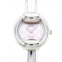 グッチ GUCCI バングル YA014513 ピンク文字盤 新品 腕時計 レディース | ジェムキャッスルゆきざき