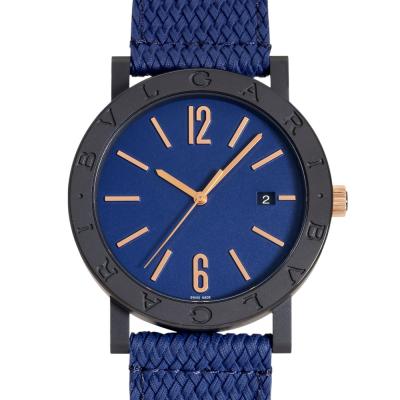 BVLGARI Solotempo アナログ時計 ブルー 新作入荷。本当は肉眼で見て欲しい！絶妙すぎるブルーカラー
