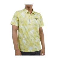 キャロウェイゴルフ Callaway Golf 裏クールスプレーフラワープリント半袖ポロシャツ | GDOゴルフショップ Yahoo!店