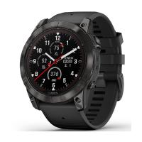 ガーミン GARMIN fenix 7X Pro Sapphire Dual Power Ti Carbon Gray／Black | GDOゴルフショップ Yahoo!店