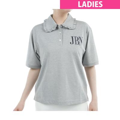 【新品】ジャックバニー ポロシャツ 吸汗•速乾•爽快感 サイズ5 Jack Bunny!! ジャックバニー 半袖ポロシャツ ネイビー×白