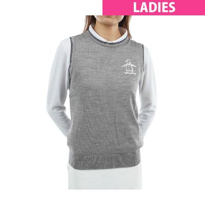 Munsingwear ゴルフ レディースベスト（色：ネイビー系