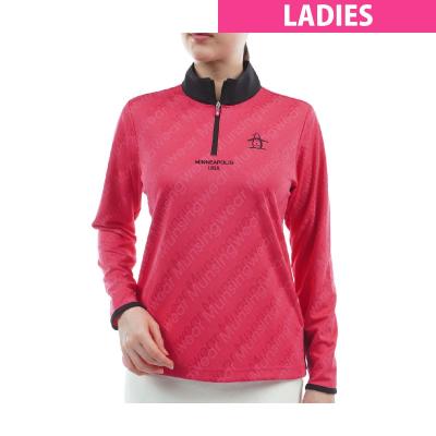 新品未使用【munsingwear】 ハーフジッパー付き長袖シャツ　サイズL Yahoo!オークション - Munsingwear 長袖ハーフジップシャツ