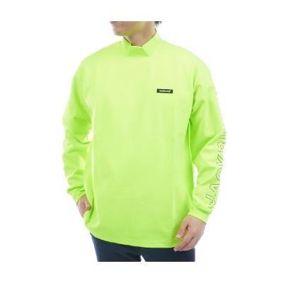 イエロー メンズ 5サイズL 長袖シャツ クールコア ジャックバニー ゴルフ Amazon | [ジャックバニー] メンズ 長袖 インナーシャツ PE/PU