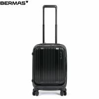 バーマス BERMAS キャリーケース スーツケース INTER CITY フロントオープン35L 48cm ジェットブラック 60520 出張 旅行 ビジネス BER6052010 | ギーク