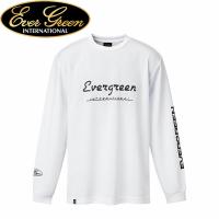 エバーグリーン EVERGREEN メンズ Tシャツ カットソー ドライロングＴシャツ Ｆタイプ Ｍ ホワイト EVG4533625130020 | ギーク