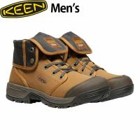 キーン ワークシューズ メンズ ロズウェル ミッド ソフト トゥ KEEN MEN ROSWELL MID SOFT TOE ALMOND×BLACKOLIVE KEE1026373 | ギーク