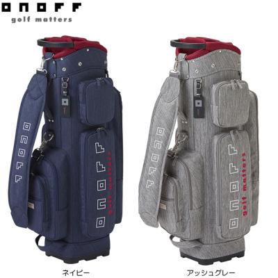 onoFFオノフスタンドキャディバッグ（美品） ONOFF キャディバッグ（種類：スタンド式）｜ゴルフ用バッグ