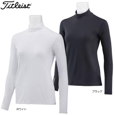 【新品・未使用】 Titleist(タイトリスト) モックネック (ホワイト)Ｌ Titleist タイトリスト TITLEIST ストレッチ パワードライモック