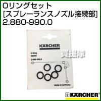 ケルヒャー 高圧洗浄機用 Oリングセット スプレーランスノズル接続部 2.880-990.0 | ヒラキショウジ