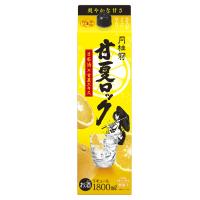 リキュール お酒 月桂冠 甘夏ロックパック 1.8L 1本 ~ 日本酒 柑橘 甘夏カクテル 日本酒ロック 日本酒カクテル | 月桂冠オンラインショップ