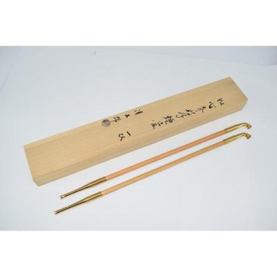 茶道具　如心斎好写　煙管　一双　清五郎 通販販売【茶道具】 煙管 糸目 一双 表千家 如心斎好 *木村