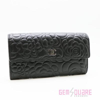 CHANEL レディース長財布（柄：花柄、フラワー）｜財布｜ファッション