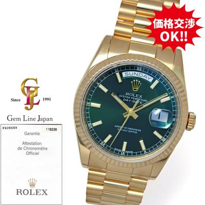 金無垢ロレックス（文字盤カラー：グリーン系）のおすすめ人気商品一覧