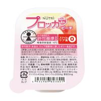 介護食 NUTRI ニュートリー プロッカZn（亜鉛） ピーチ味 えん下困難者用食品 許可基準I 77g×30カップ | 介護ストア　げんき介