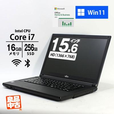 美品✨富士通LIFEBOOK✨i3、750GBの大容量❤️WEBカメラ付き 富士通リファビッシュ（ノートパソコン本体） | スマホ、タブレット