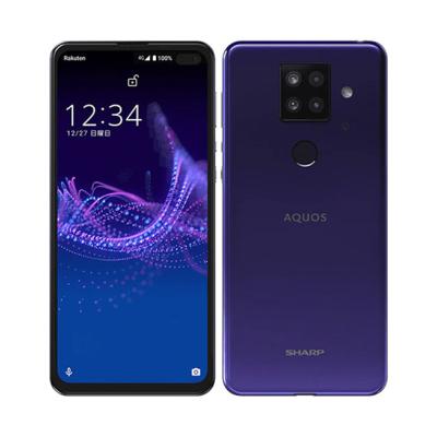 AQUOS sense4 plus パープル 楽天版SIMフリー 美品 おまけ付 aquos sense4 plus（スマホ） | スマホ、タブレット、パソコン の