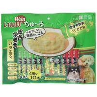 いなば 犬用おやつ Wan ちゅ~る 40本入り 総合栄養食バラエティ 犬用 14g×40本 ちゅーる ちゅ〜る 4901133827464 | gethappy