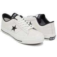 CONVERSE ONE STAR J 【コンバース ワンスター メイド イン ジャパン 日本製】 WHITE / BLACK | GETTRY