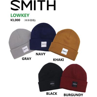 SMITH（ヘルメット、サングラス） スノーボード 帽子、ビーニー