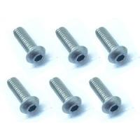 2.6×8 チタンヘックスボタンビス(6本入) NTR-268 RCパーツ | ぐるぐる王国2号館 ヤフー店