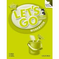 Let’s Go 4th Edition Let’s Begin Workbook with Online Practice | ぐるぐる王国2号館 ヤフー店