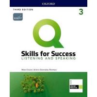 Q： Skills for Success 3／E： Listening and Speaking Level 3 Student Book with iQ Online Practice | ぐるぐる王国2号館 ヤフー店