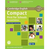 Compact First for Schools 2nd Edition Student Book without Answers With CD-ROM | ぐるぐる王国2号館 ヤフー店