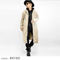 閉店セール】ロング丈ベロアショールカラーコート メンズコート ロング