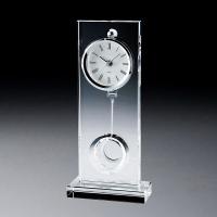 グラスワークス / ナルミ ) セレナ ペンドラムクロック ガラス 時計 