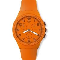 SWATCH スウォッチ 腕時計 SUSO400 クロノ PLASTIC 【WILD ORANGE】- ワイルド・オレンジ- SUSO400 | gifttime