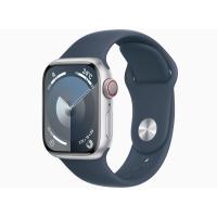 Apple Watch Series 9 GPS+Cellularモデル 41mm MRHV3J/A [シルバー/ストームブルースポーツバンド S/M] | GIGA ヤフー店